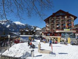 Hotel Eiger à Wengen Extérieur photo